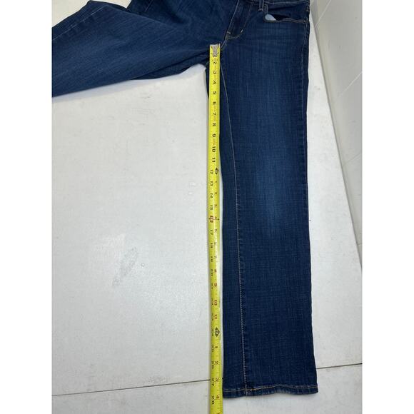 Levi’s women classic straight jeans in Cobalt Haze. Size 4 - Picture 8 of 8